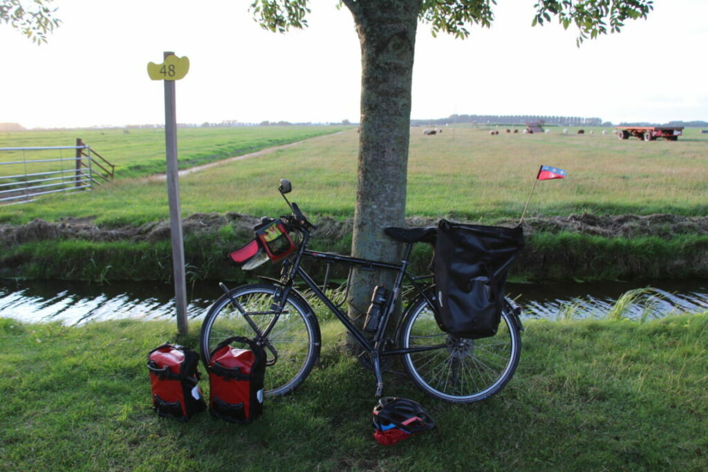 Organiser ses sacoches vélo en voyage