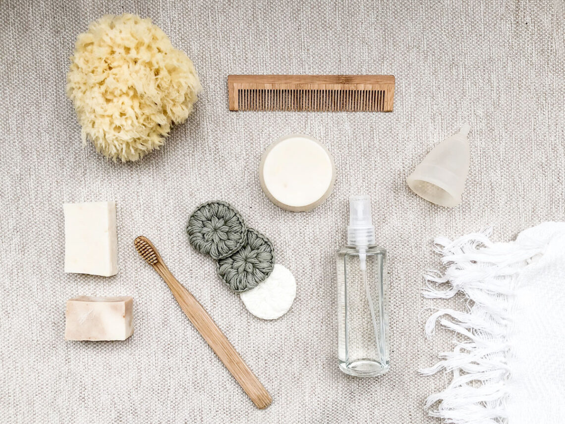 Zéro déchet à vélo : La trousse de toilette