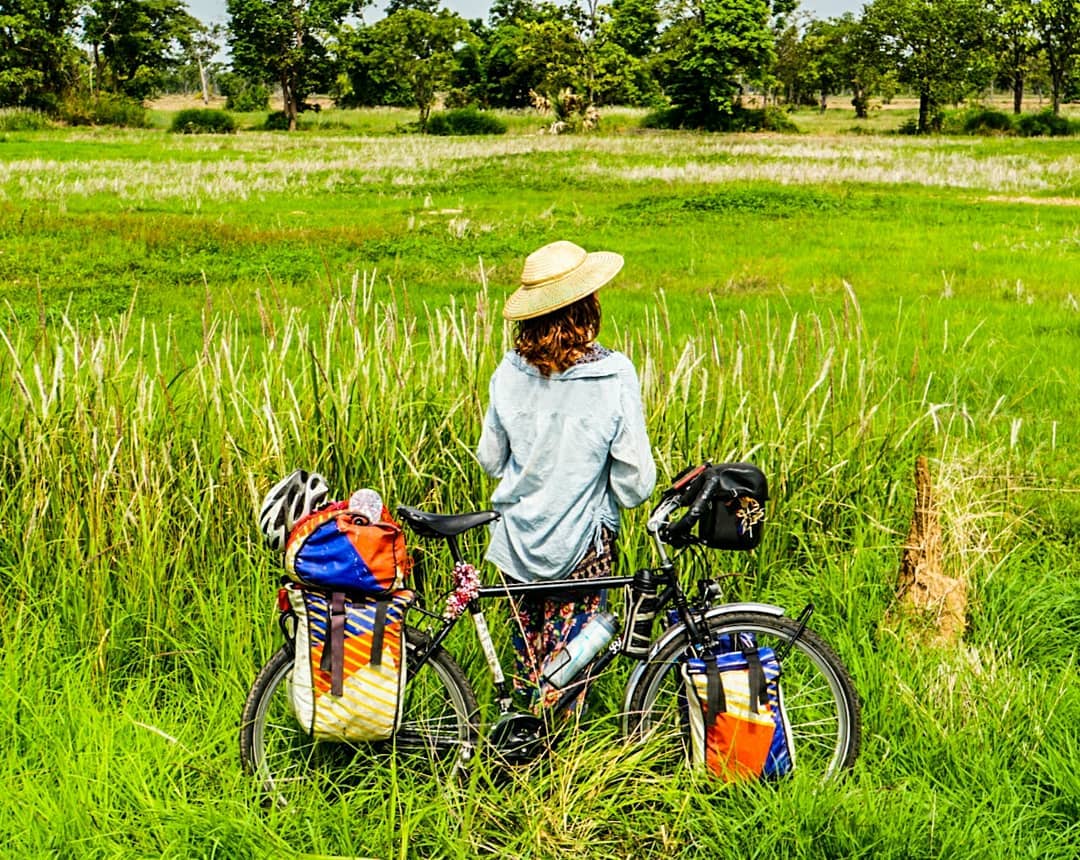 Un voyage à vélo de la France au Cambodge avec Cloé