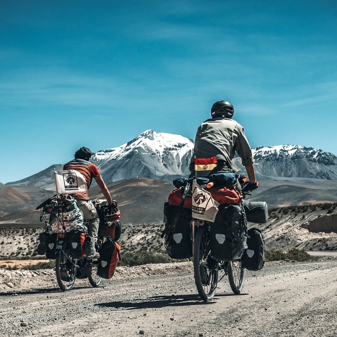 Le tour du monde à vélo entre frangins de Hey bro