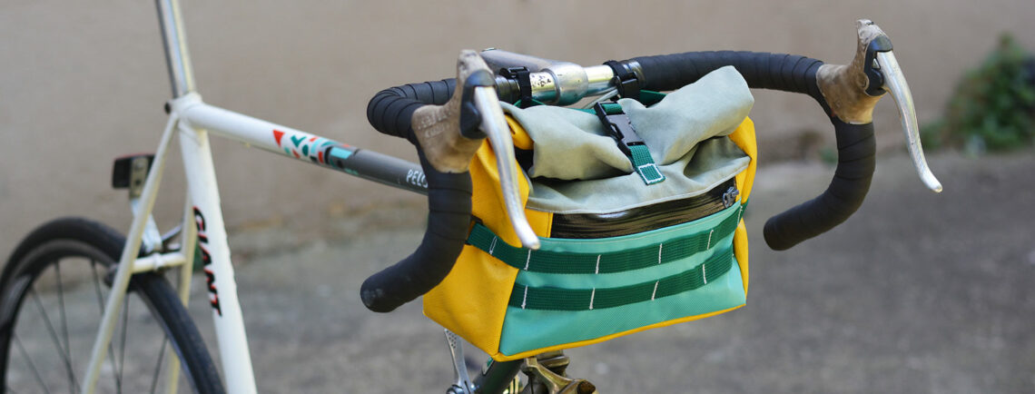 Les sacoches vélo écolo du “Rouquin Qui Roule”