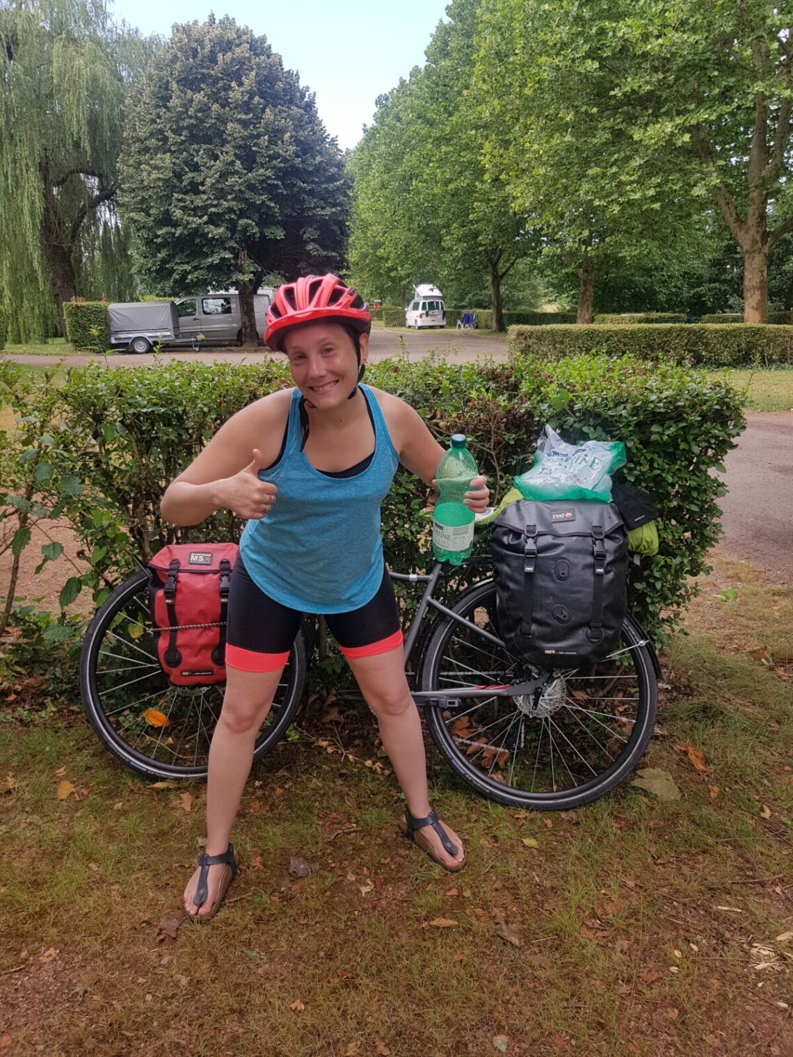 Casque ou pas en voyage à vélo ?