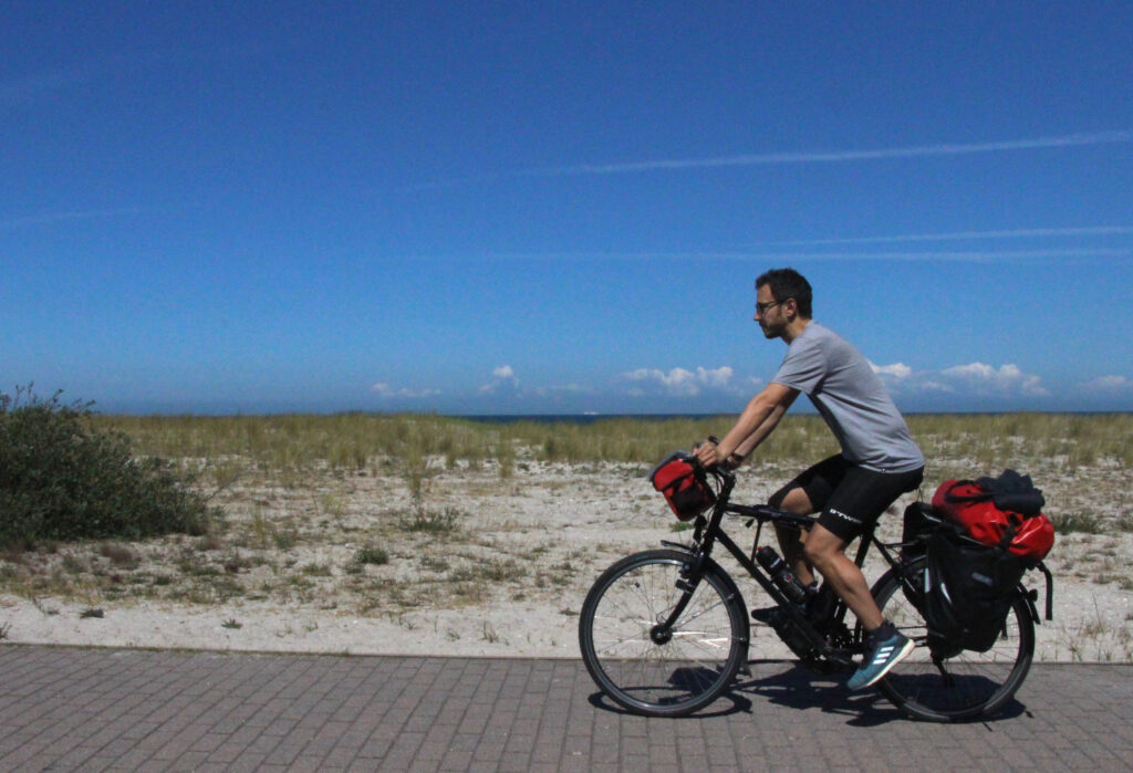 La mer baltique à vélo