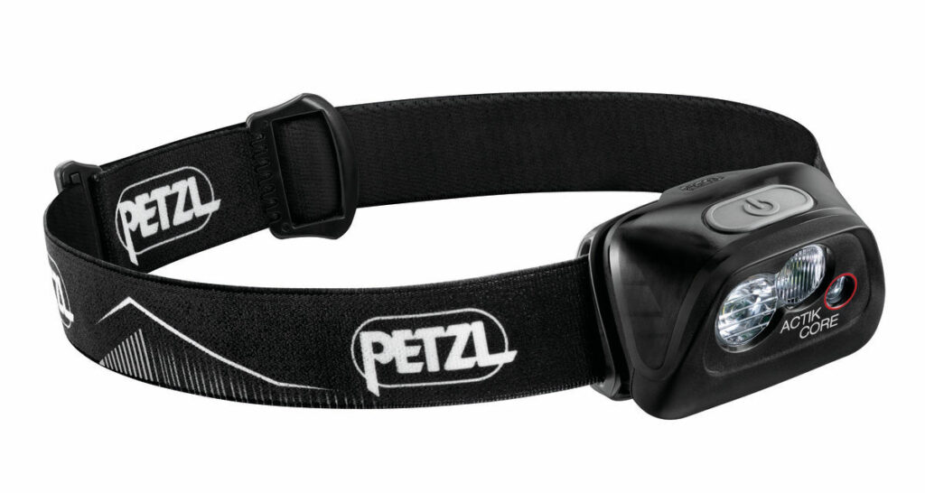 Lampe frontale bikepacking
Petzl Actik Core
