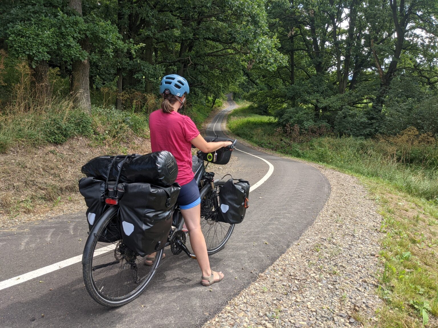 Combien de km par jour en voyage à vélo