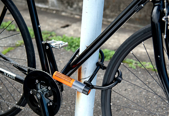Antivol U robuste épais avec support pour vélo