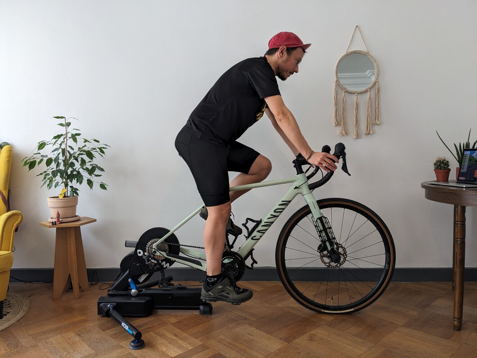Wahoo Kickr Move, photographié pendant notre test