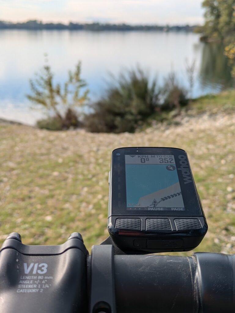 Test GPS vélo Wahoo Elemnt Roam v2