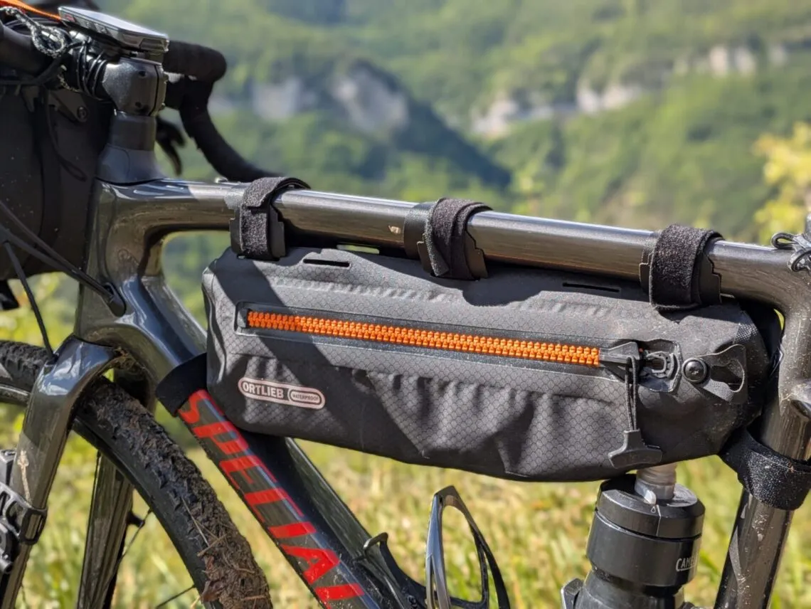 Sacoche Ortlieb Frame-Pack Toptube – Test et avis (2026)