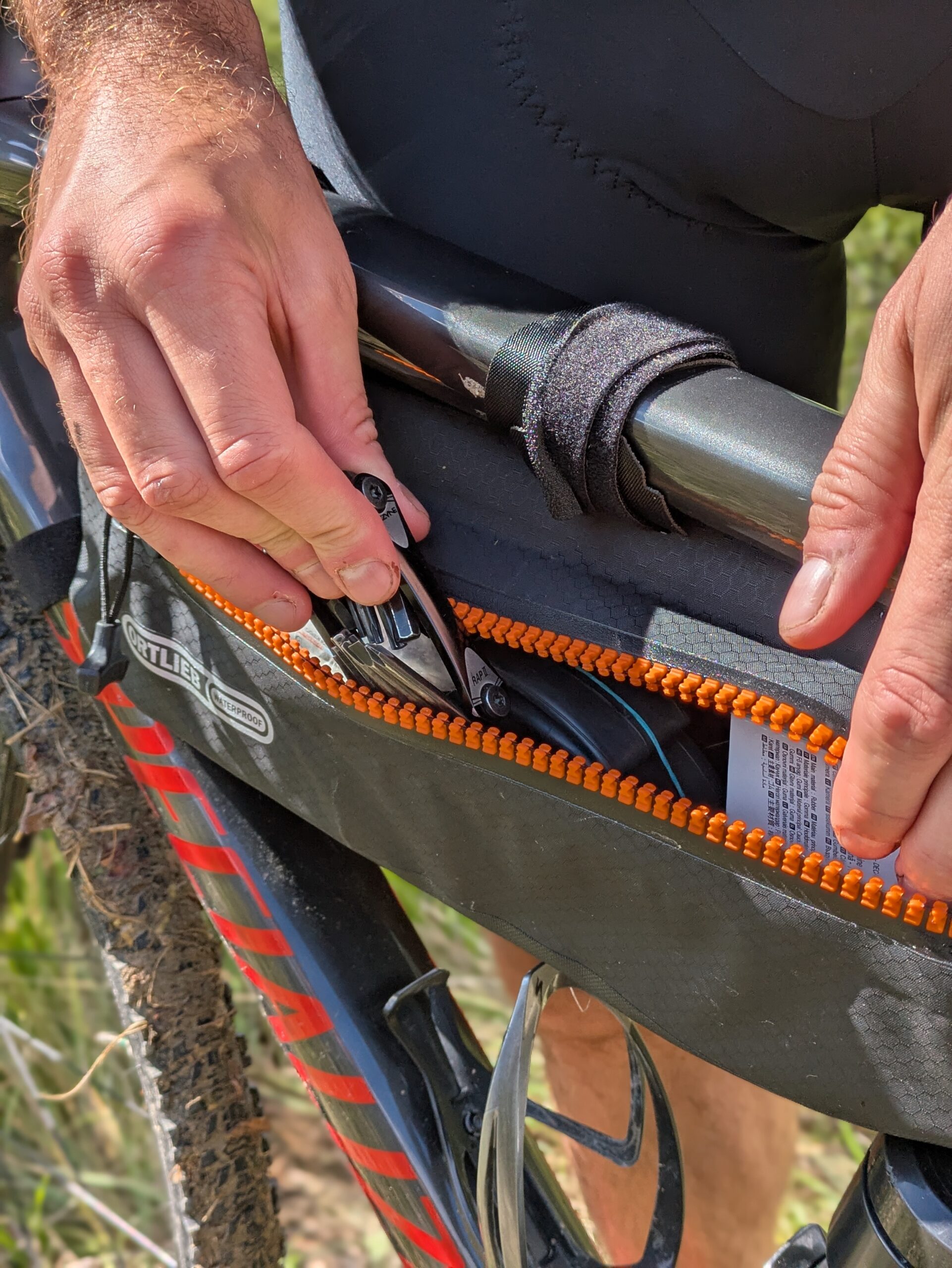 Sacoche Ortlieb Frame-Pack Toptube – Test & avis (2025)