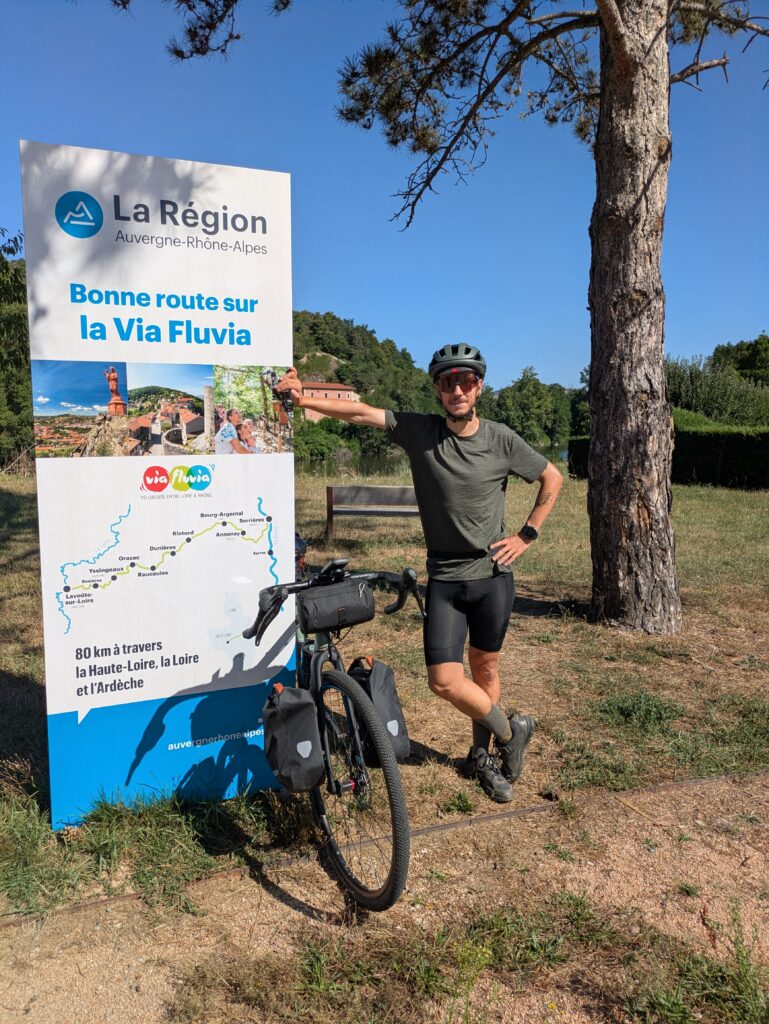 La Via Fluvia à vélo : 2 jours du Puy-en-Velay à Saint-Vallier
