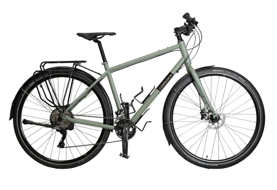 Vélo de voyage Compagnon Randonneur, monté sur mesure à Lyon