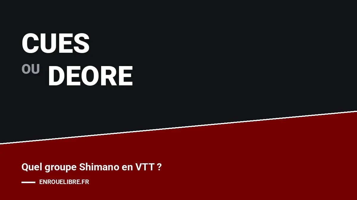 Shimano cues ou deore : notre comparatif