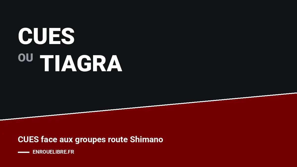 Shimano cues ou tiagra : notre comparatif