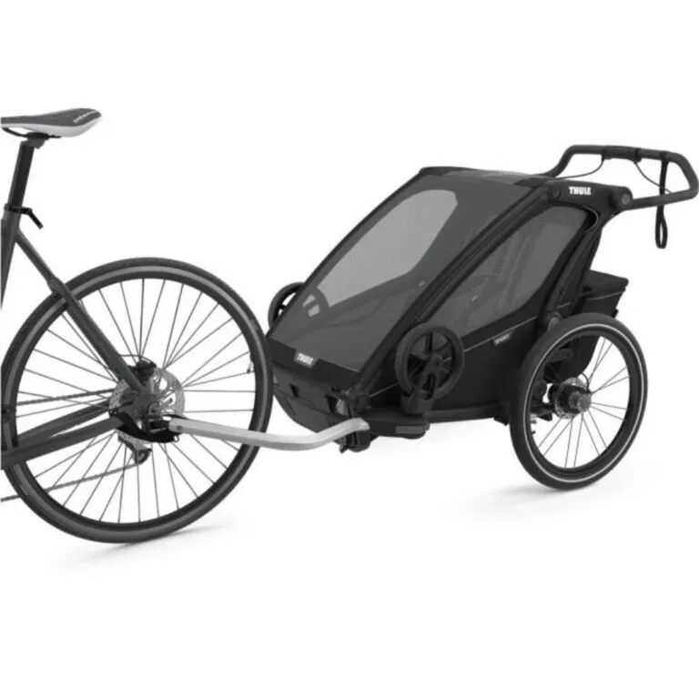 Remorque vélo enfant Thule Chariot Sport 2 places, coloris noir
