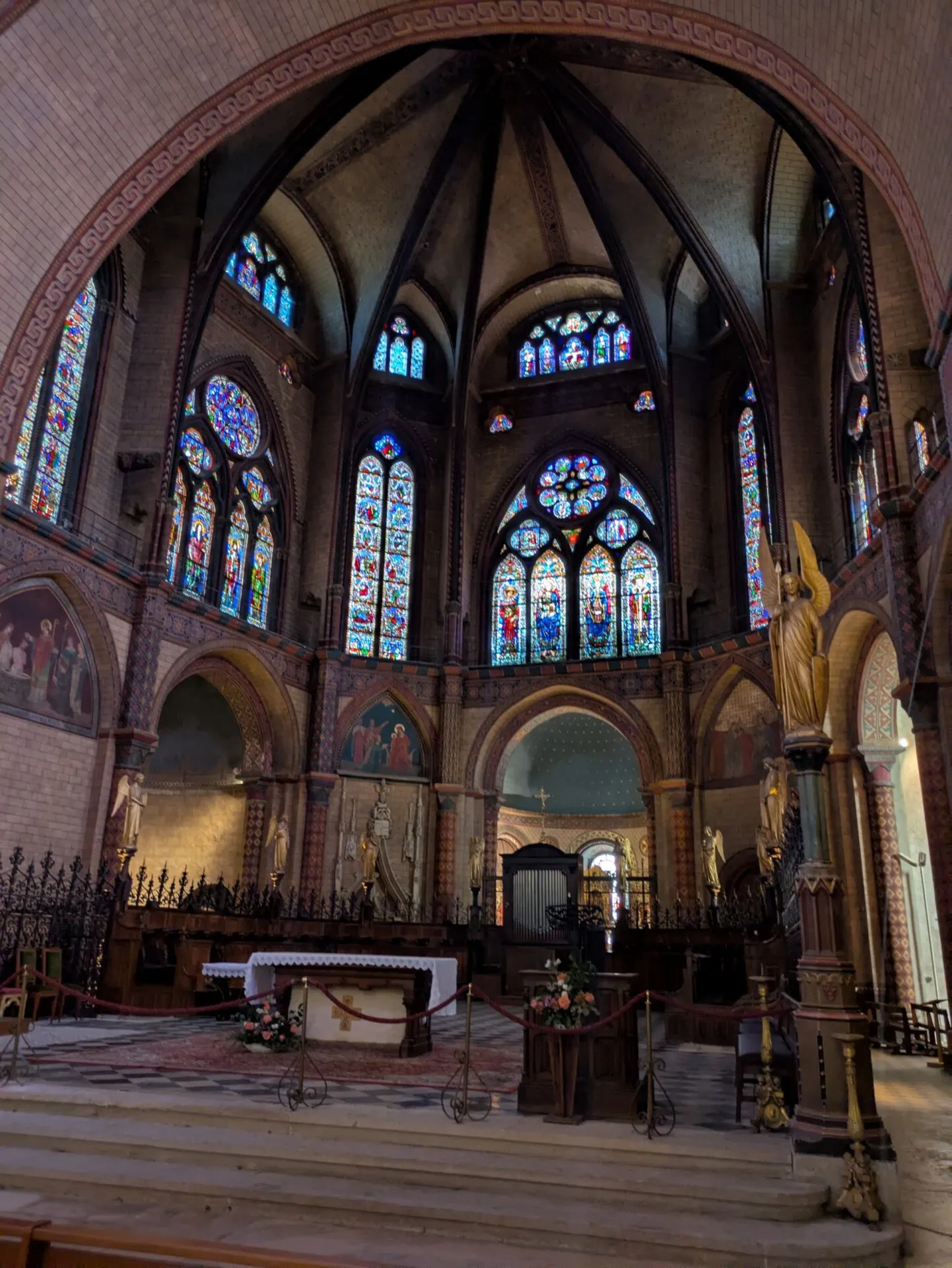Le chœur peint de la cathédrale Saint-Étienne de Cahors